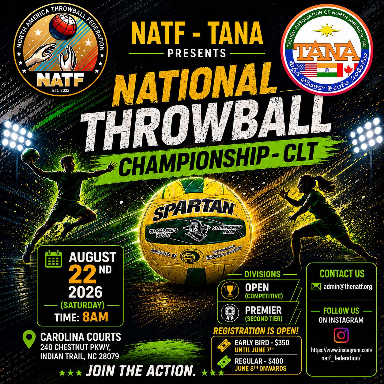 NATF National Throwball Championship 2026